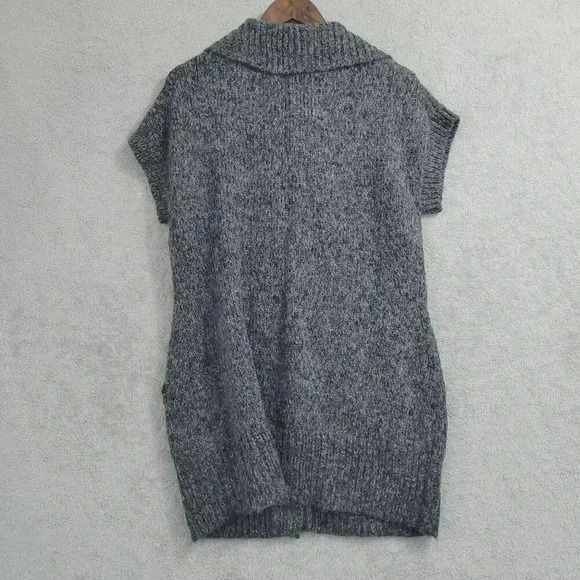 Fenn Wright Mason  Wool/Alpaca Womens Knit Cardigan Sweater Short sleeve L 4PT - Picture 2 of 6